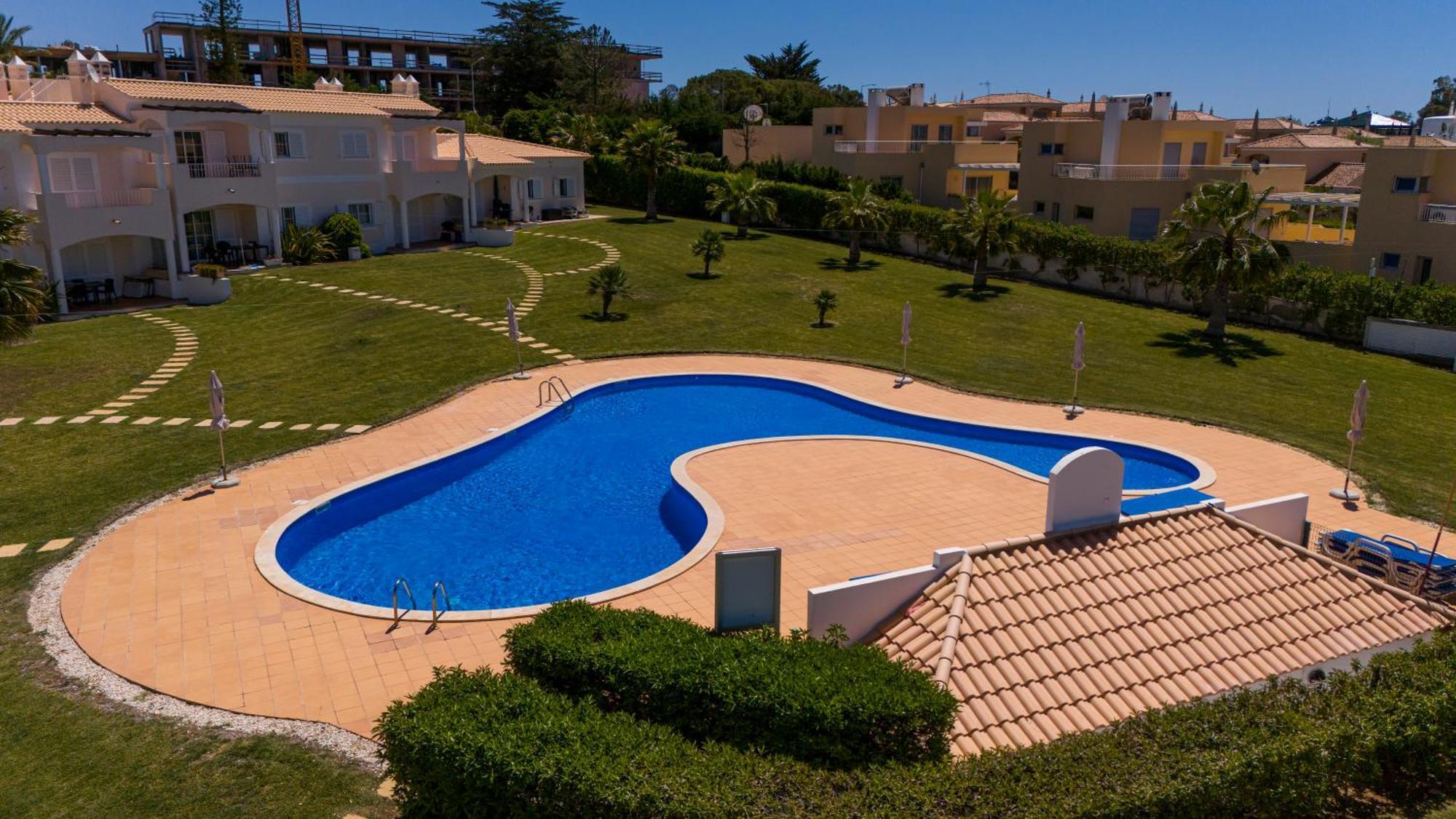 Apartamento no Condomínio Baia Village com Piscina Albufeira Exterior foto