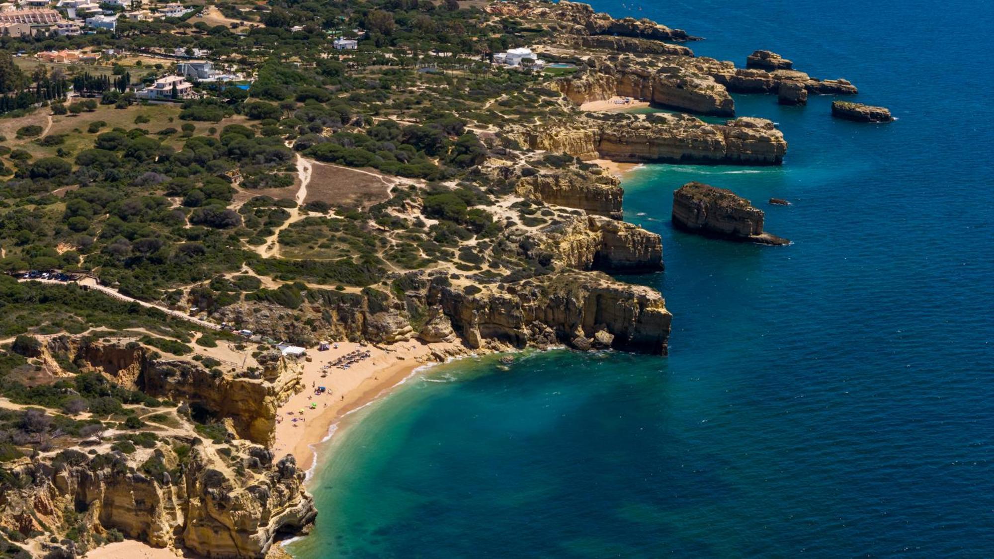 Apartamento no Condomínio Baia Village com Piscina Albufeira Exterior foto